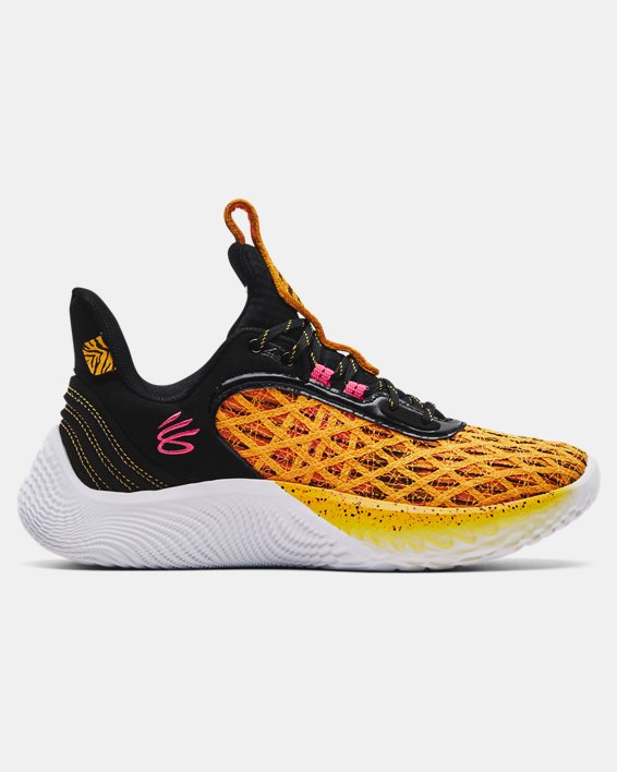 Under Armour Curry 5 Mens Basketball Shoes Black Hi-Top Sneakers UK 11.5 12 